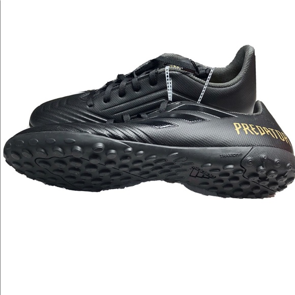 Adidas Predator 19.4 TF Turf Soccer Shoes Black - Picture 4 of 6